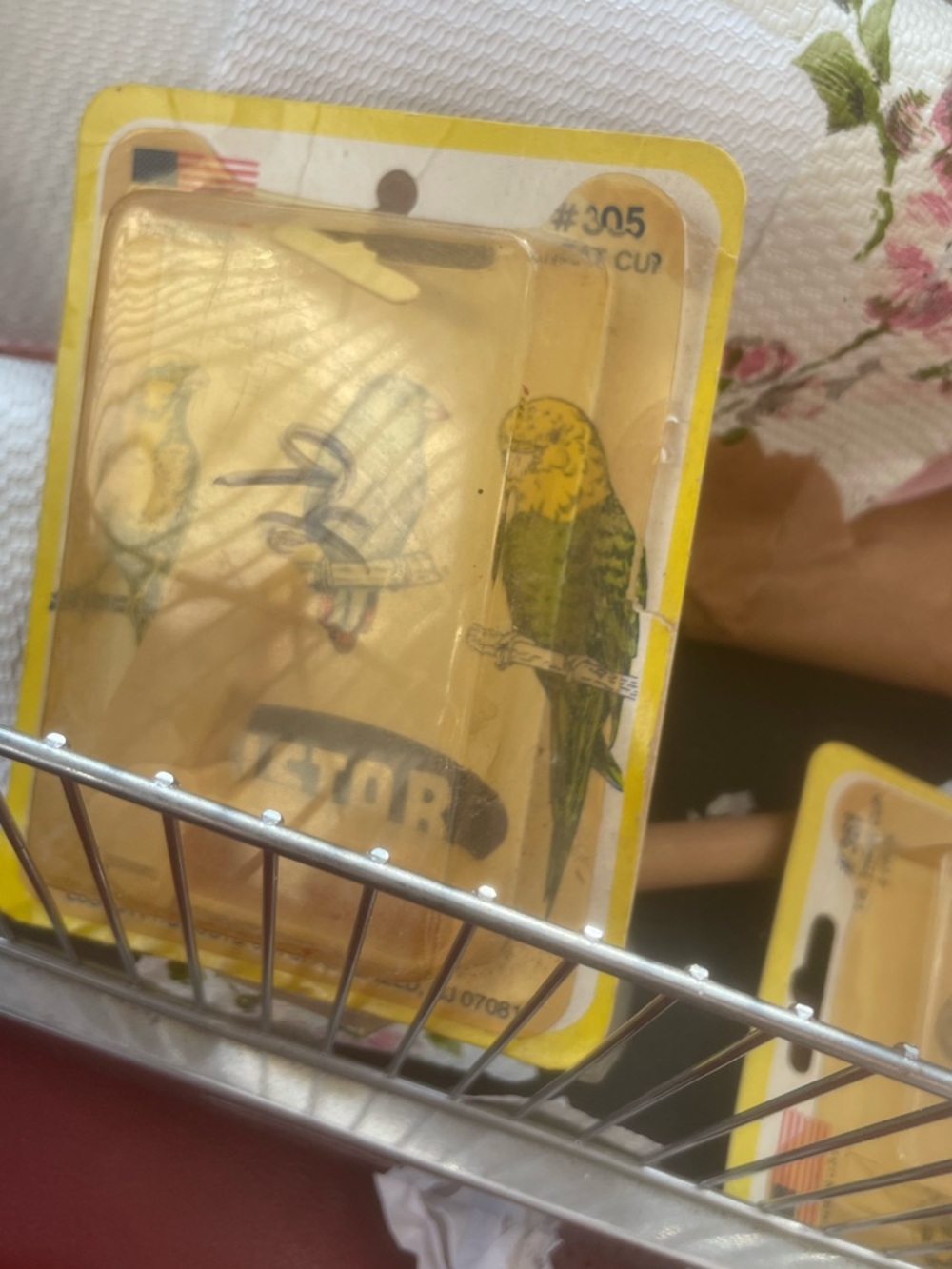 VTG HENDRYX Bird Cage, complete. All original feeding dishes included RARE MCM - Picture 14 of 16